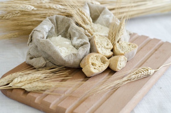 Pane biscottato di grano