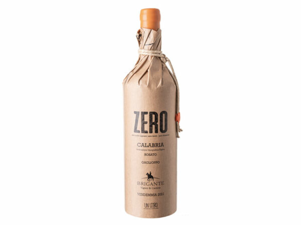 vino calabria brigante zero rosato